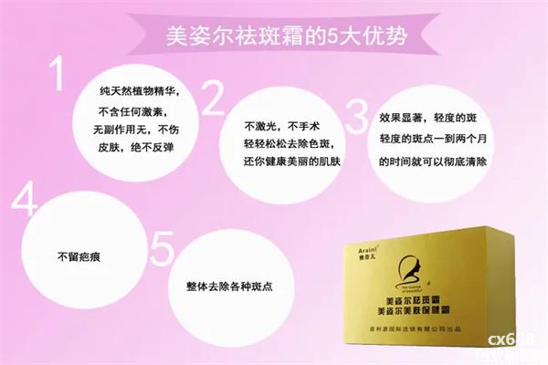 美姿尔祛斑加盟